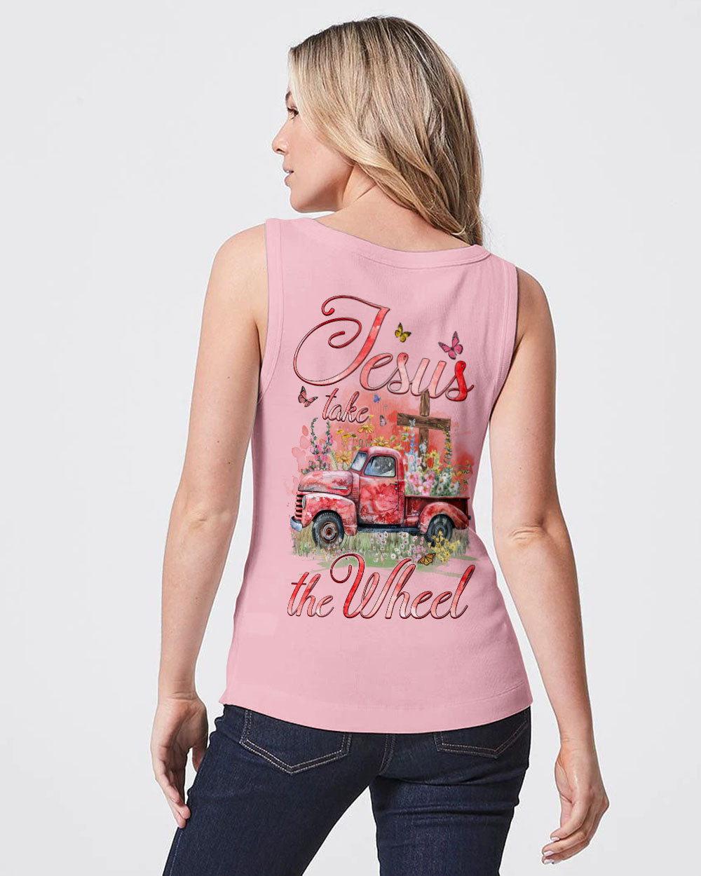 Jesus Take The Wheel Women's All Over Print Shirt - Tyqy2902243