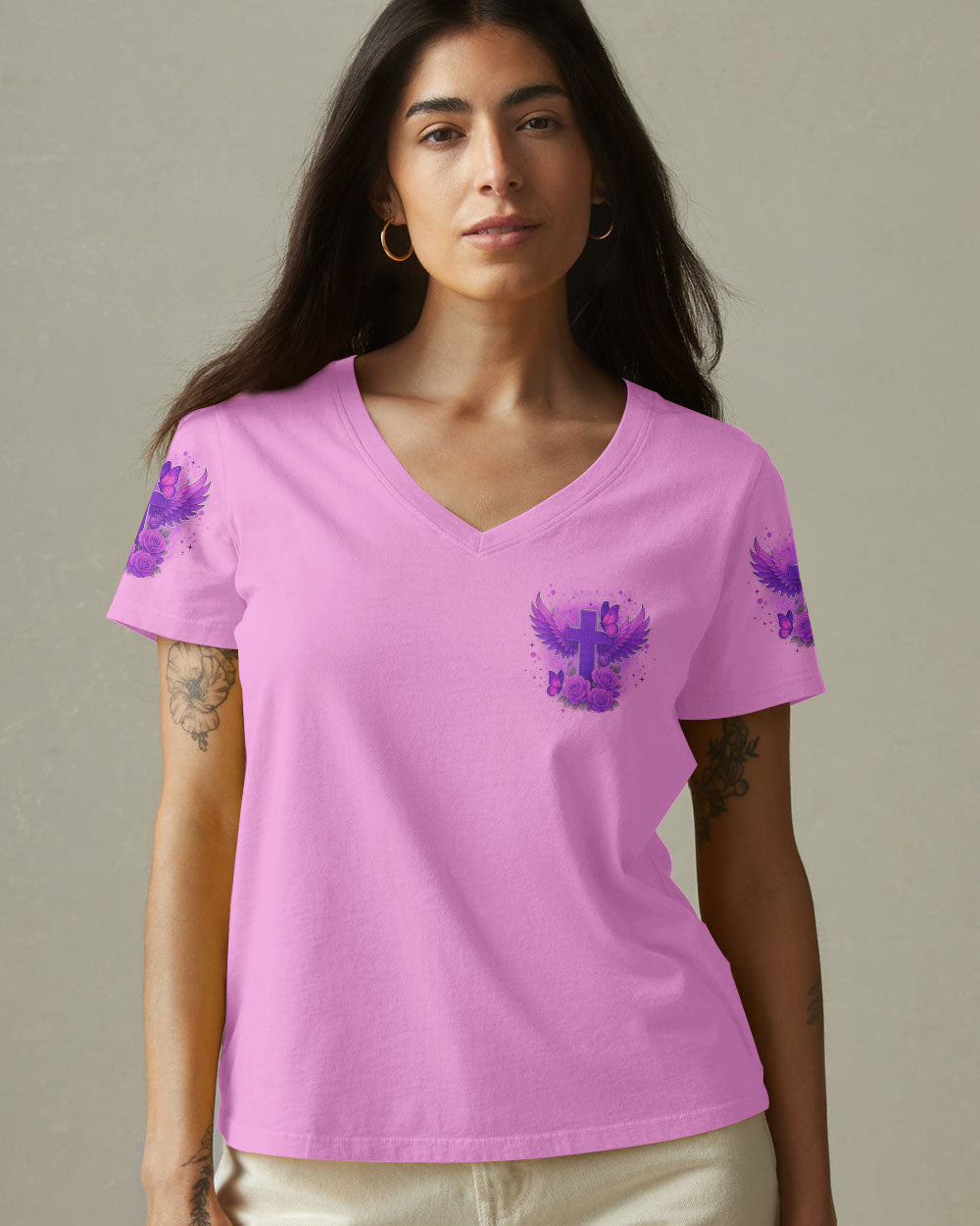 Lord Stood With Me Women's All Over Print Shirt - Tyqy2905251