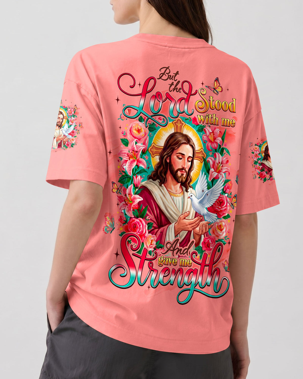 Lord Stood With Me Women's All Over Print Shirt - Tyqy3107261
