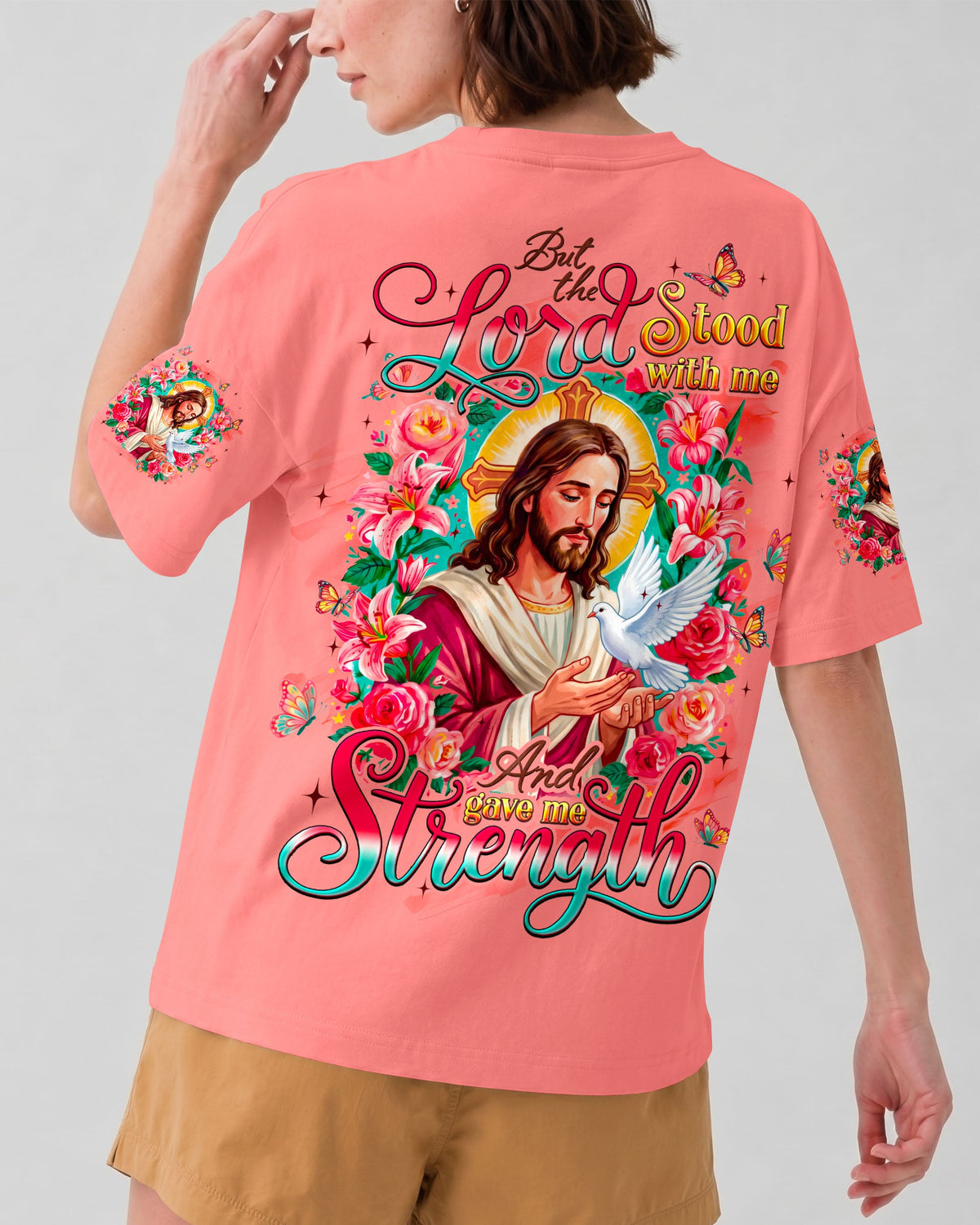 Lord Stood With Me Women's All Over Print Shirt - Tyqy3107261