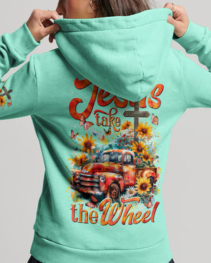 Jesus Take The Wheel Women's All Over Print Shirt - Tytd0108243