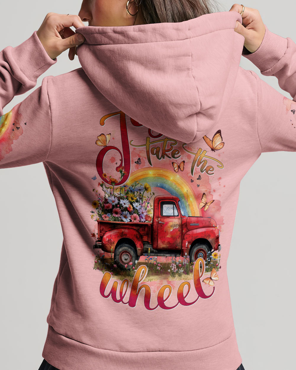 Jesus Take The Wheel Women's All Over Print Shirt - Tytd0203241