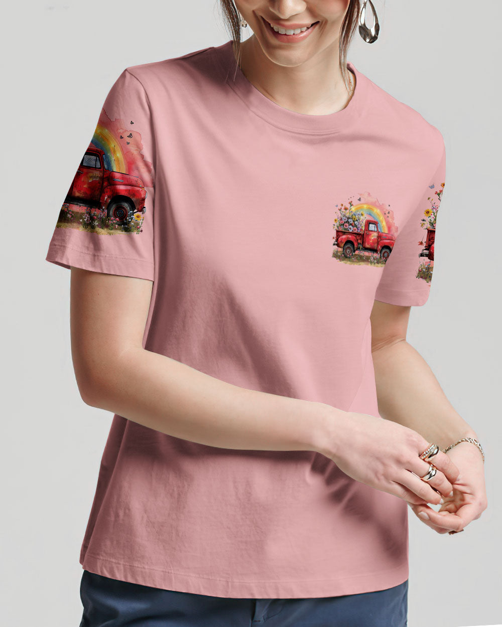 Jesus Take The Wheel Women's All Over Print Shirt - Tytd0203241