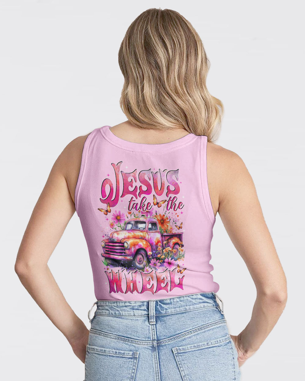 Jesus Take The Wheel Women's All Over Print Shirt - Tytd0204251