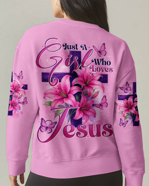 Just A Girl Who Loves Jesus Women's All Over Print Shirt - Tytd0207252