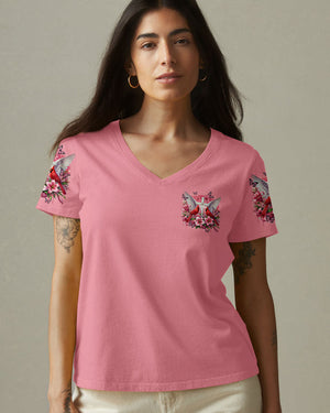 Cardinals Appear When Loved Ones Are Near Women's All Over Print Shirt - Tytd0301251