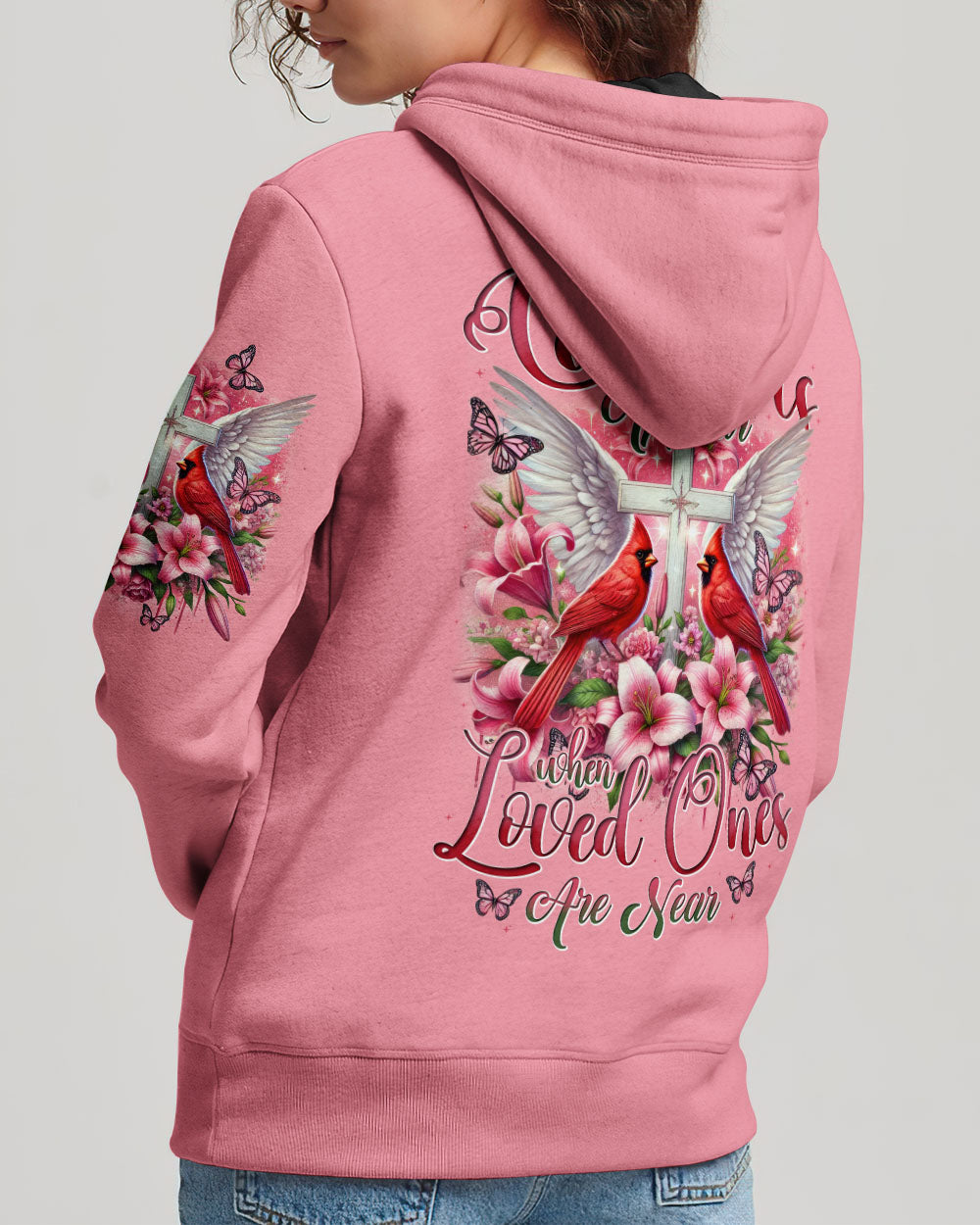 Cardinals Appear When Loved Ones Are Near Women's All Over Print Shirt - Tytd0301251