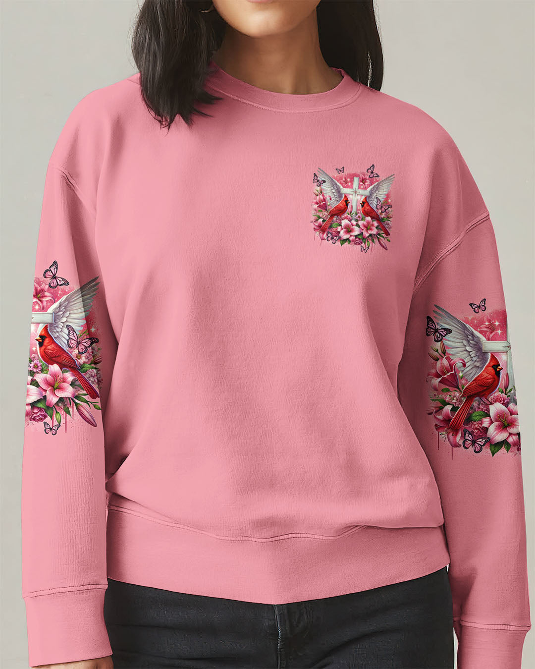 Cardinals Appear When Loved Ones Are Near Women's All Over Print Shirt - Tytd0301251