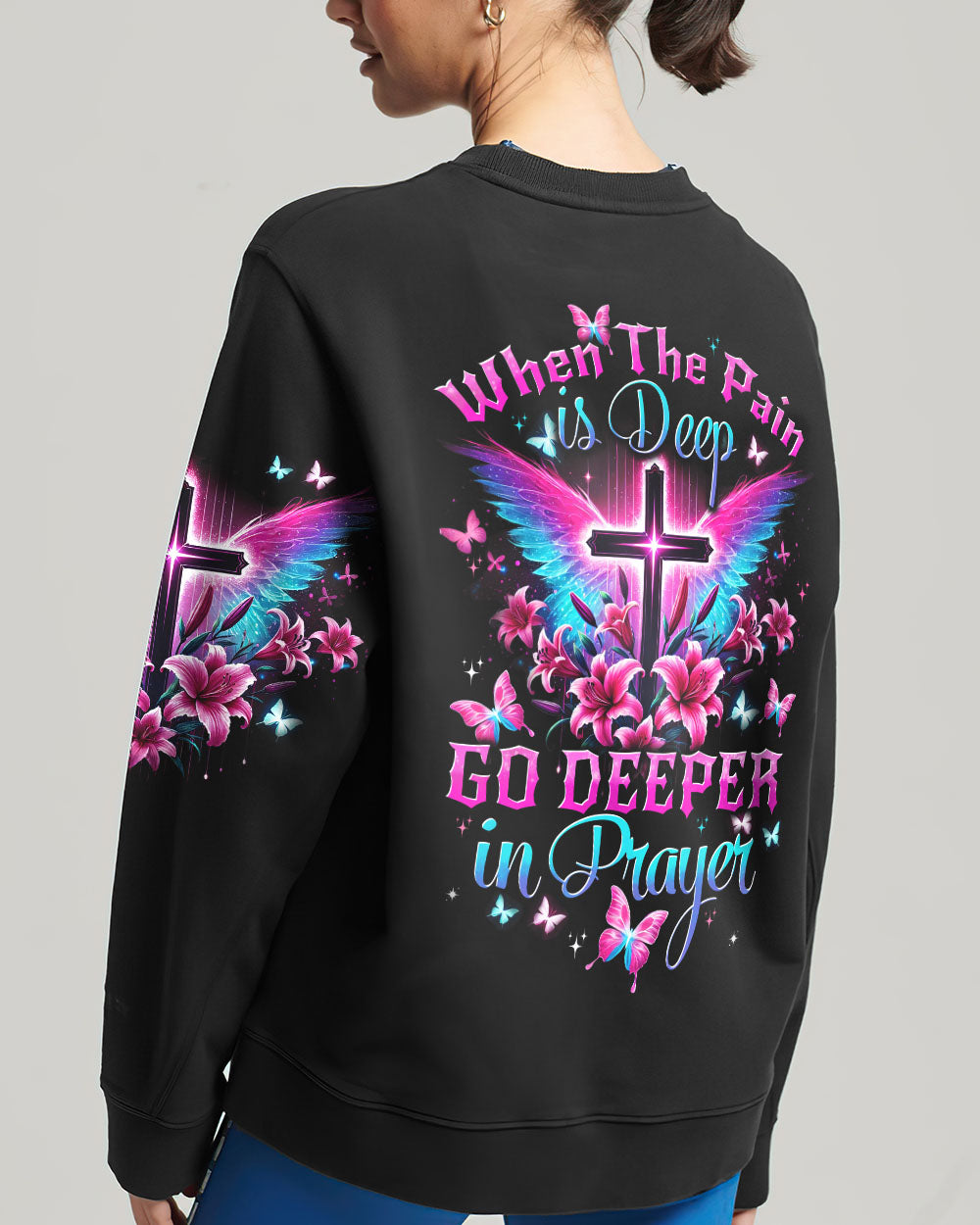 Go Deeper In Prayer Women's All Over Print Shirt - Tytd0307242