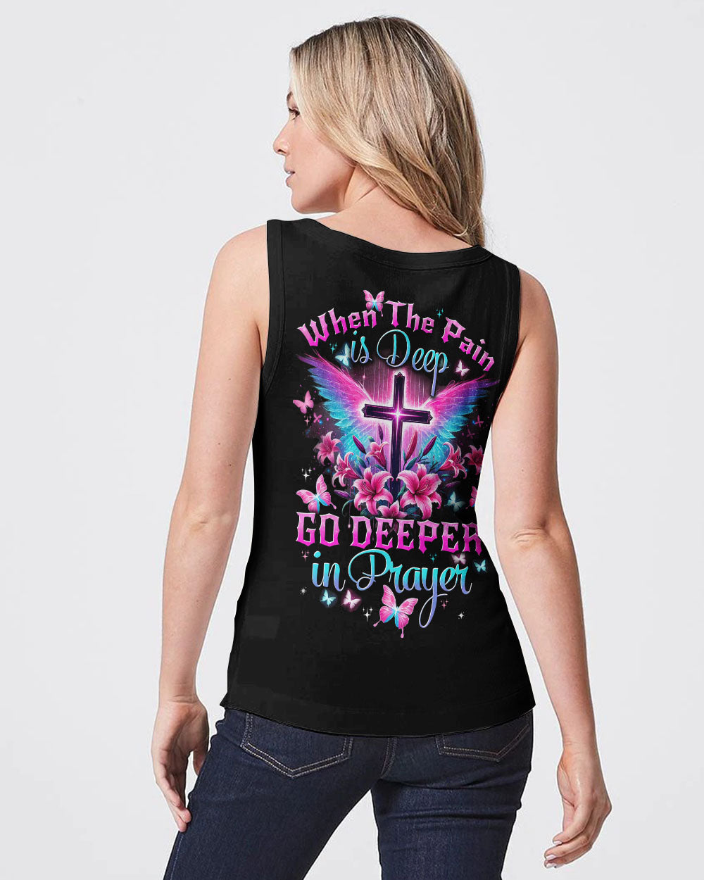Go Deeper In Prayer Women's All Over Print Shirt - Tytd0307242