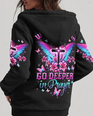 Go Deeper In Prayer Women's All Over Print Shirt - Tytd0307242