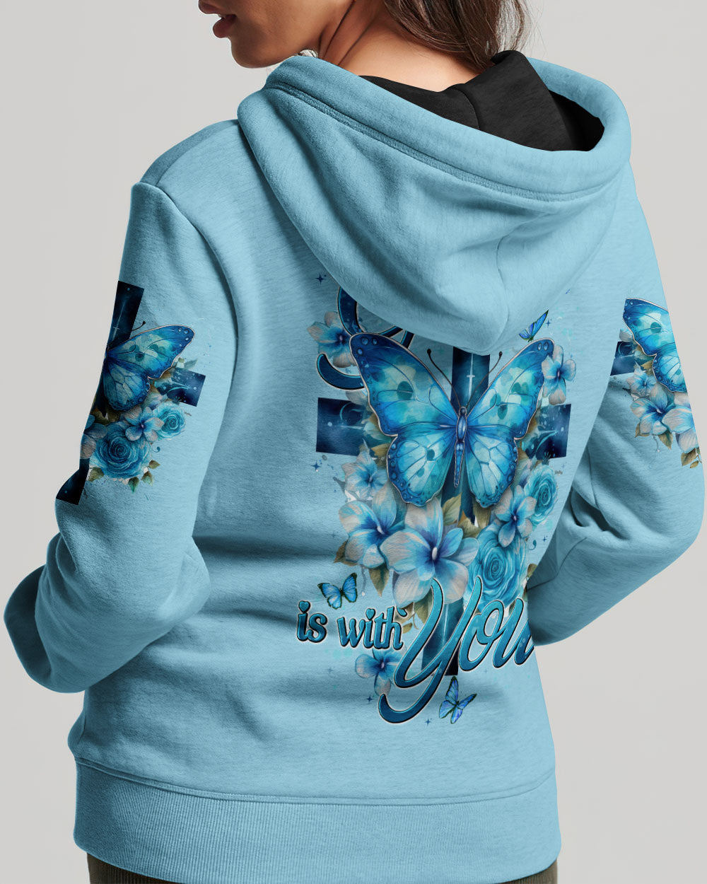 God Is With You Women's All Over Print Shirt - Tytd0402252