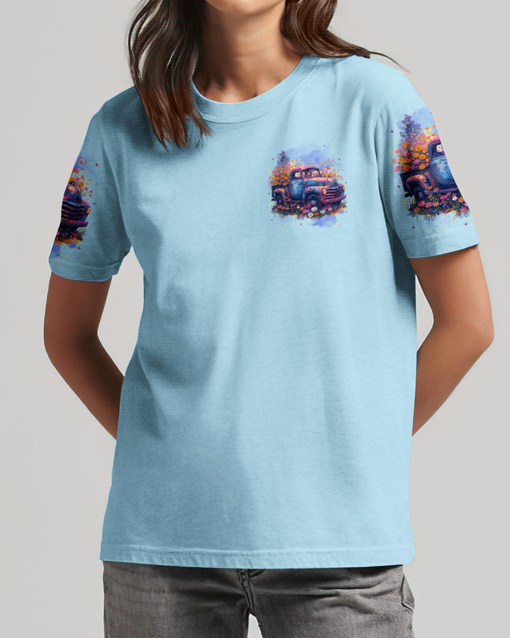 Jesus Take The Wheel Women's All Over Print Shirt - Tytd0404251