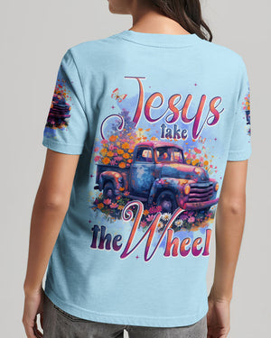 Jesus Take The Wheel Women's All Over Print Shirt - Tytd0404251