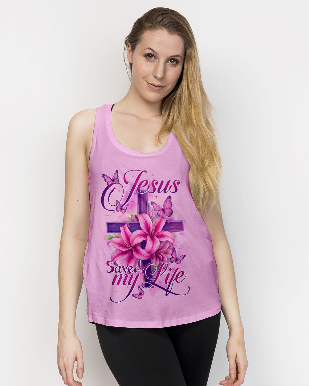 Jesus Saved My Life Women's All Over Print Shirt - Tytd0407252