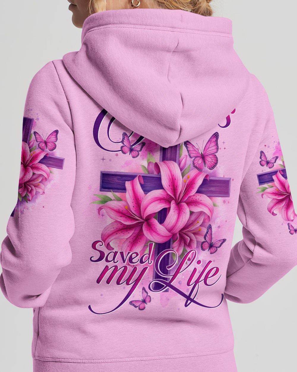 Jesus Saved My Life Women's All Over Print Shirt - Tytd0407252