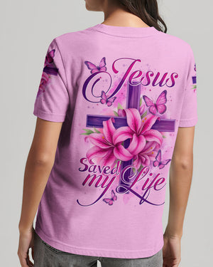 Jesus Saved My Life Women's All Over Print Shirt - Tytd0407252