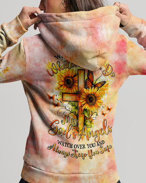 God's Angels Watch Over You Women's All Over Print Shirt - Tytd0409242