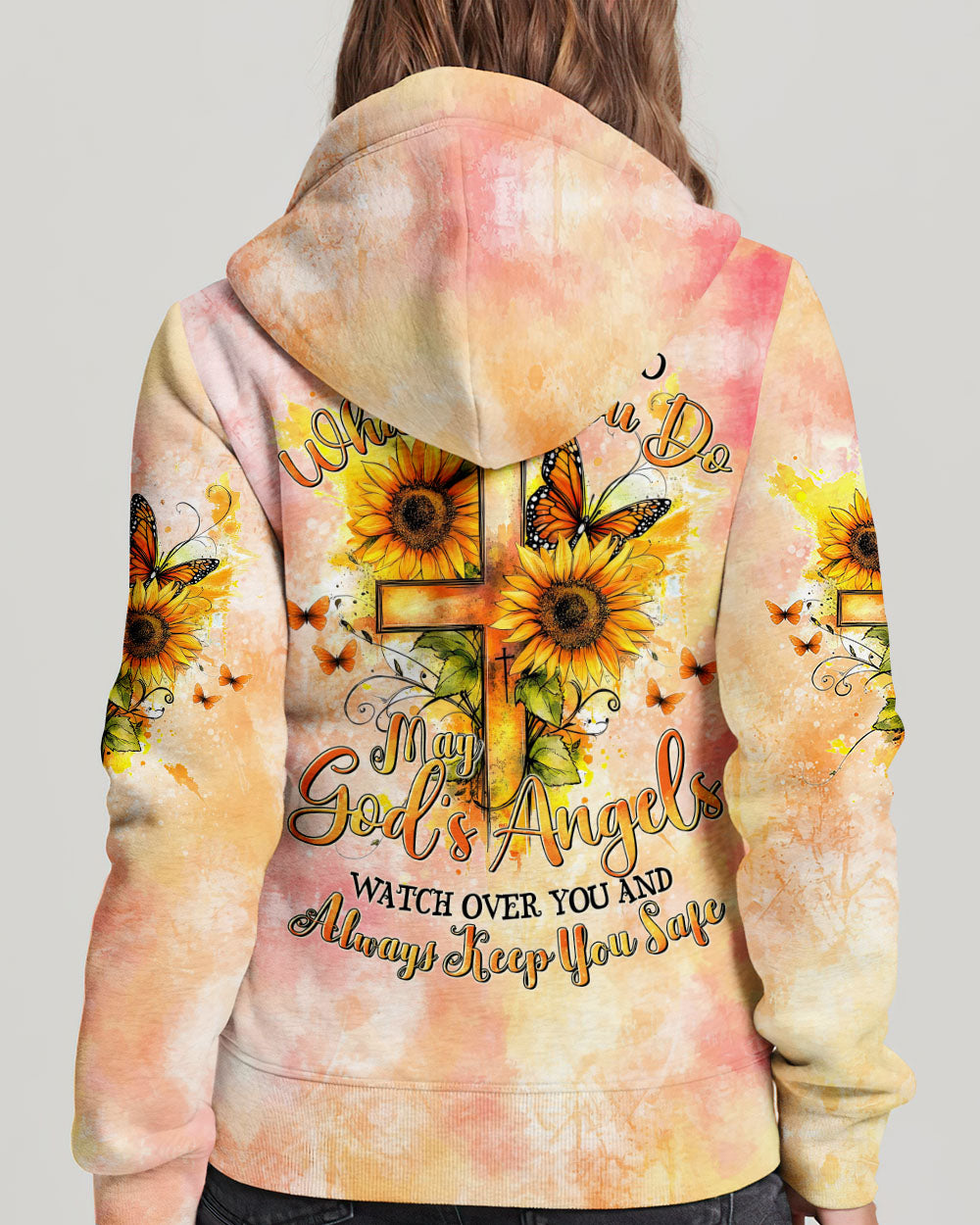 God's Angels Watch Over You Women's All Over Print Shirt - Tytd0409242