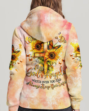 God's Angels Watch Over You Women's All Over Print Shirt - Tytd0409242