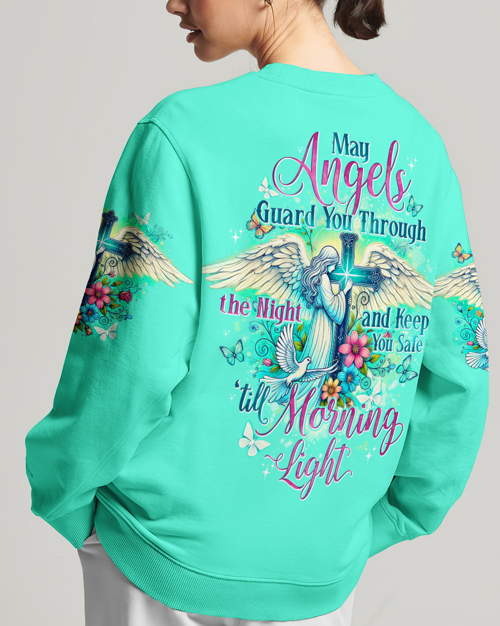 May Angels Guard You Women's All Over Print Shirt - Tytd0508242
