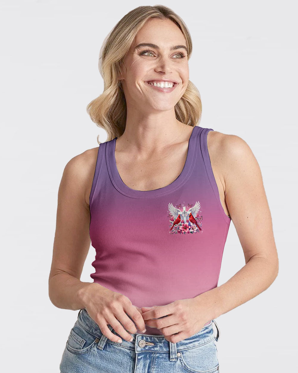 Lord Stood With Me Cardinals Women's All Over Print Shirt - Tytd0601252