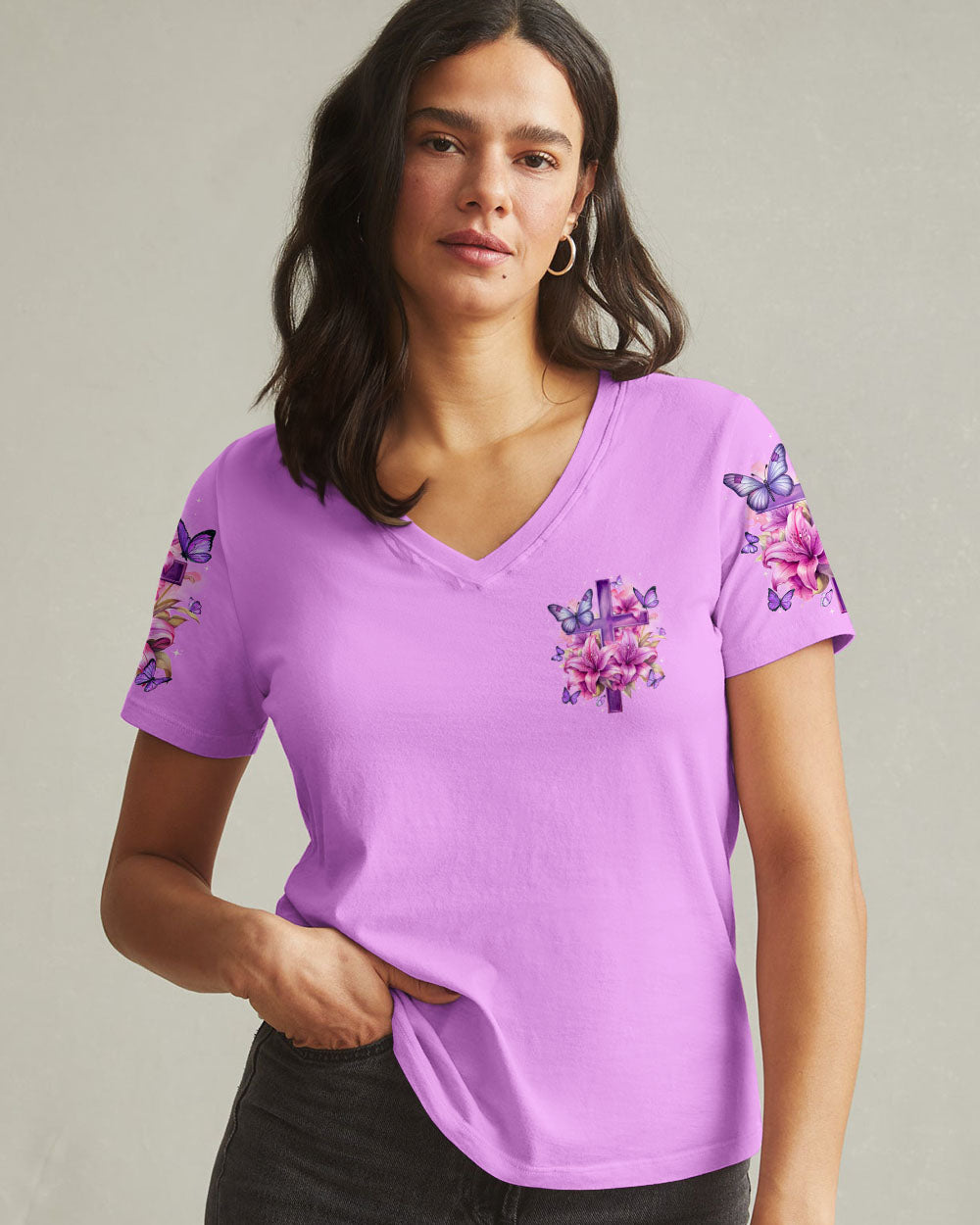 I Am A Child Of God Women's All Over Print Shirt - Tytd0611242