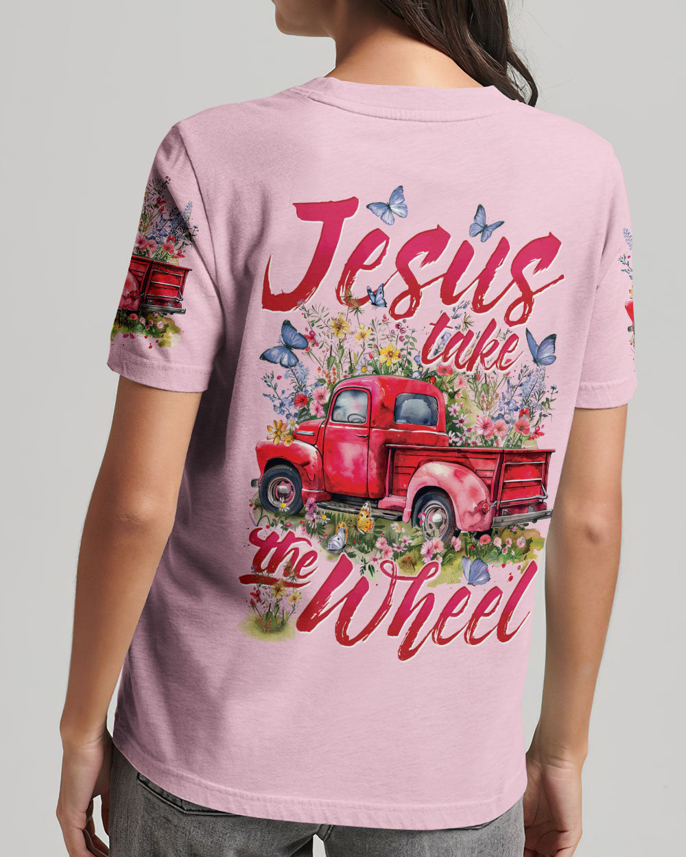 Jesus Take The Wheel Women's All Over Print - Tytd0703242