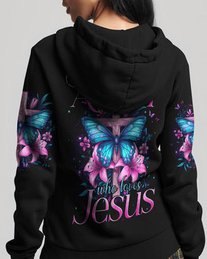 Just A Girl Who Loves Jesus Women's All Over Print Shirt - Tytd0703252