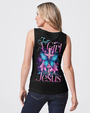 Just A Girl Who Loves Jesus Women's All Over Print Shirt - Tytd0703252