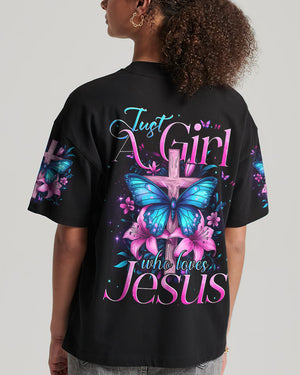 Just A Girl Who Loves Jesus Women's All Over Print Shirt - Tytd0703252