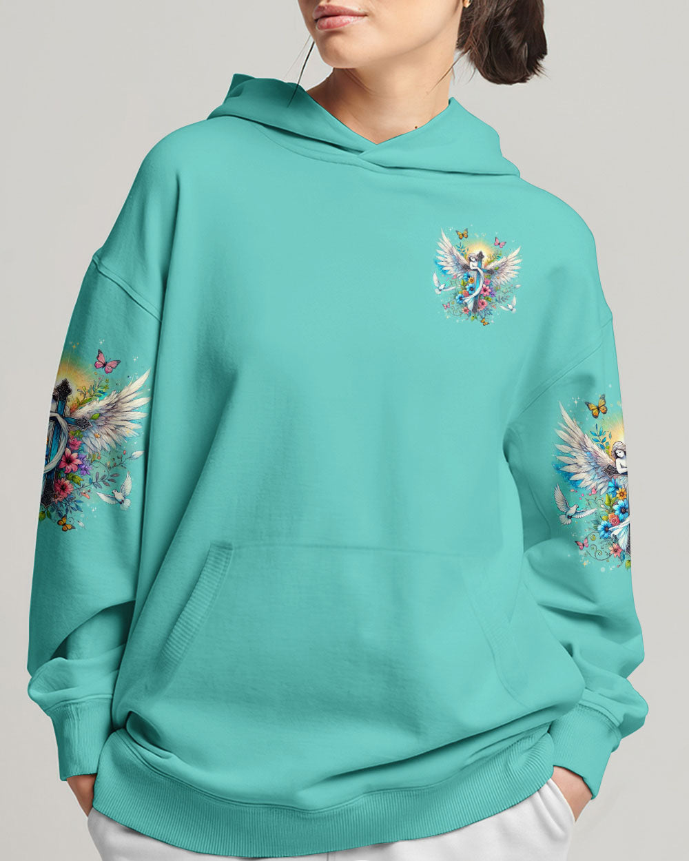He Will Put His Angels Women's All Over Print Shirt - Tytd0708244