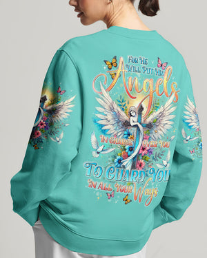 He Will Put His Angels Women's All Over Print Shirt - Tytd0708244