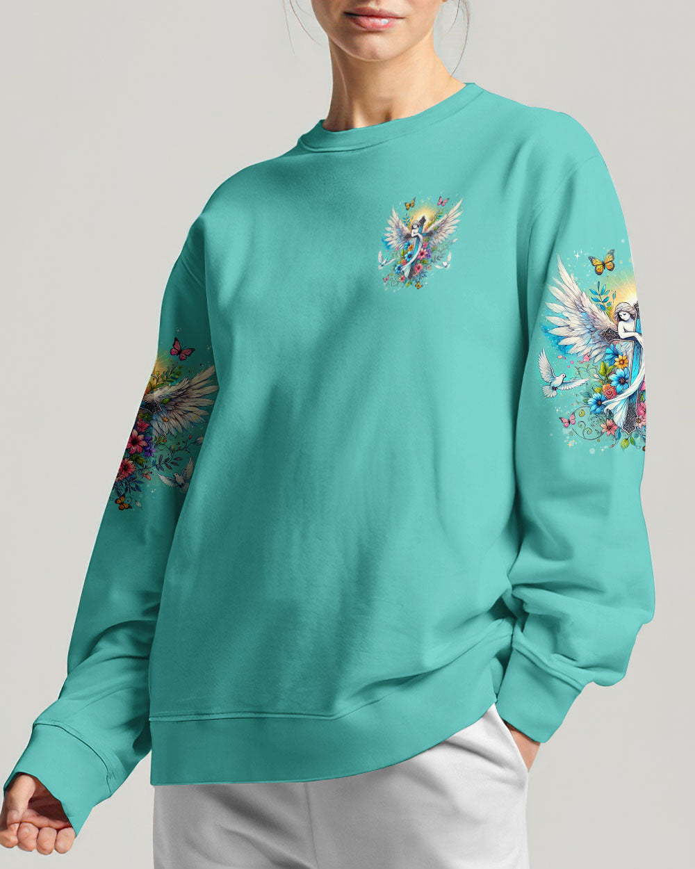 He Will Put His Angels Women's All Over Print Shirt - Tytd0708244