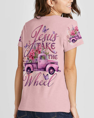 Jesus Take The Wheel Women's All Over Print Shirt - Tytd0712232