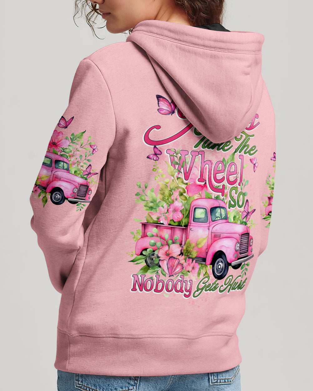 Jesus Take The Wheel Women's All Over Print Shirt - Tytd0801242
