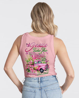 Jesus Take The Wheel Women's All Over Print Shirt - Tytd0801242