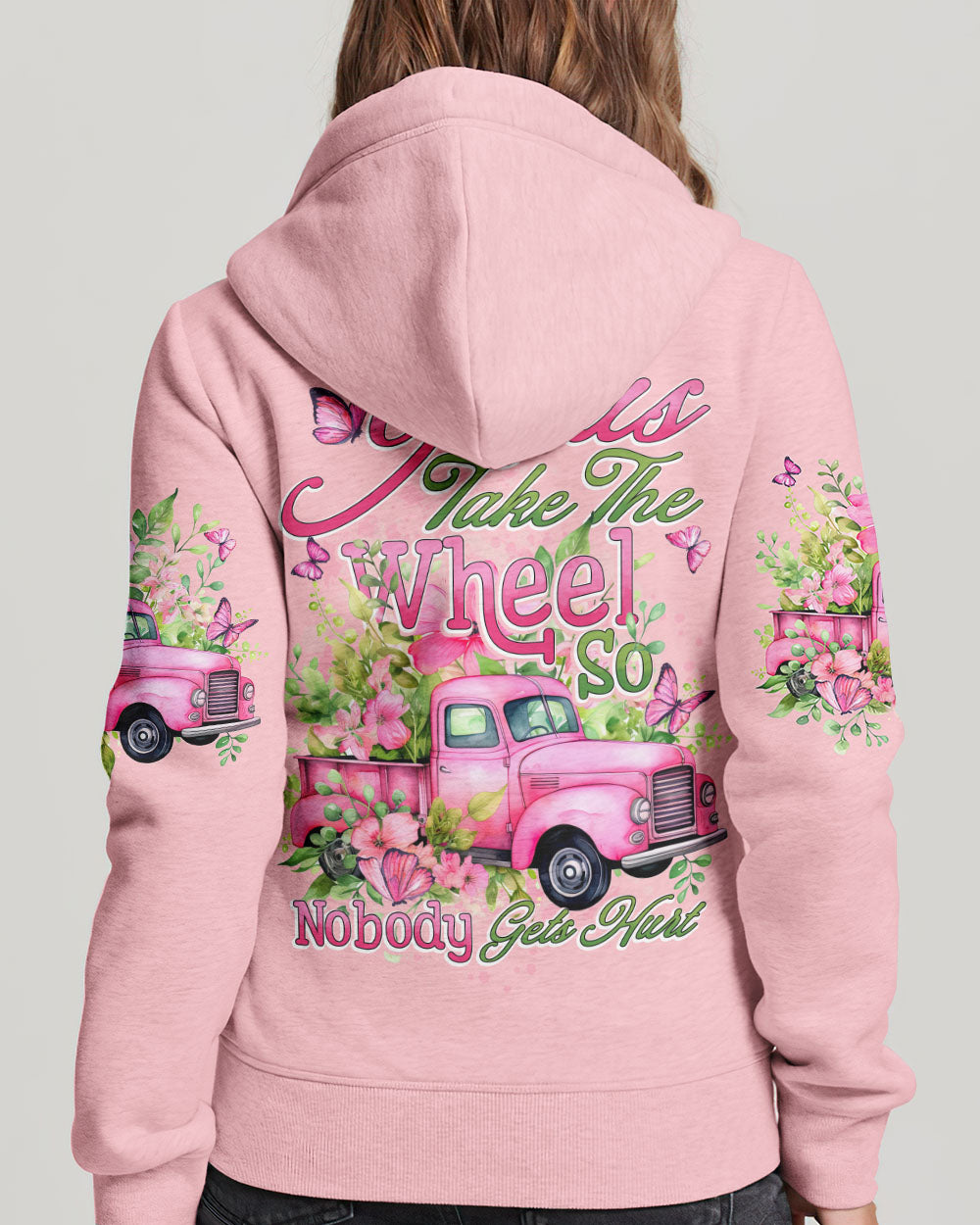 Jesus Take The Wheel Women's All Over Print Shirt - Tytd0801242