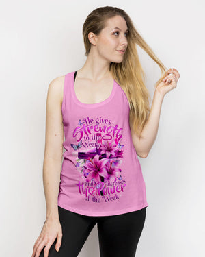 He Gives Strength Women's All Over Print Shirt - Tytd0807243