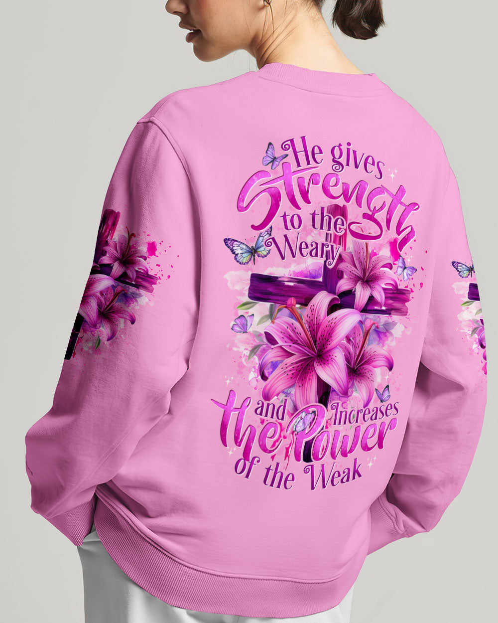 He Gives Strength Women's All Over Print Shirt - Tytd0807243