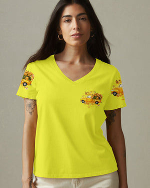 Jesus Take The Wheel Tulip Women's All Over Print Shirt - Tytd0812251