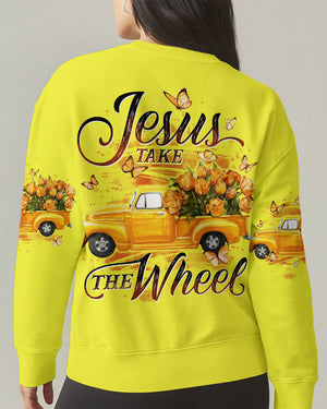 Jesus Take The Wheel Tulip Women's All Over Print Shirt - Tytd0812251