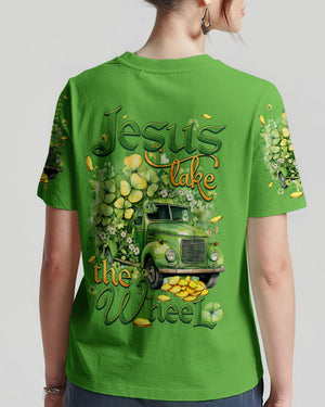 Jesus Take The Wheel Patrick's Day Women's All Over Print Shirt - Tytd0901242