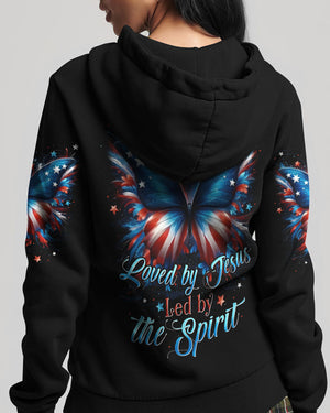 Blessed By God Butterfly Women's All Over Print Shirt - Tytd0901261