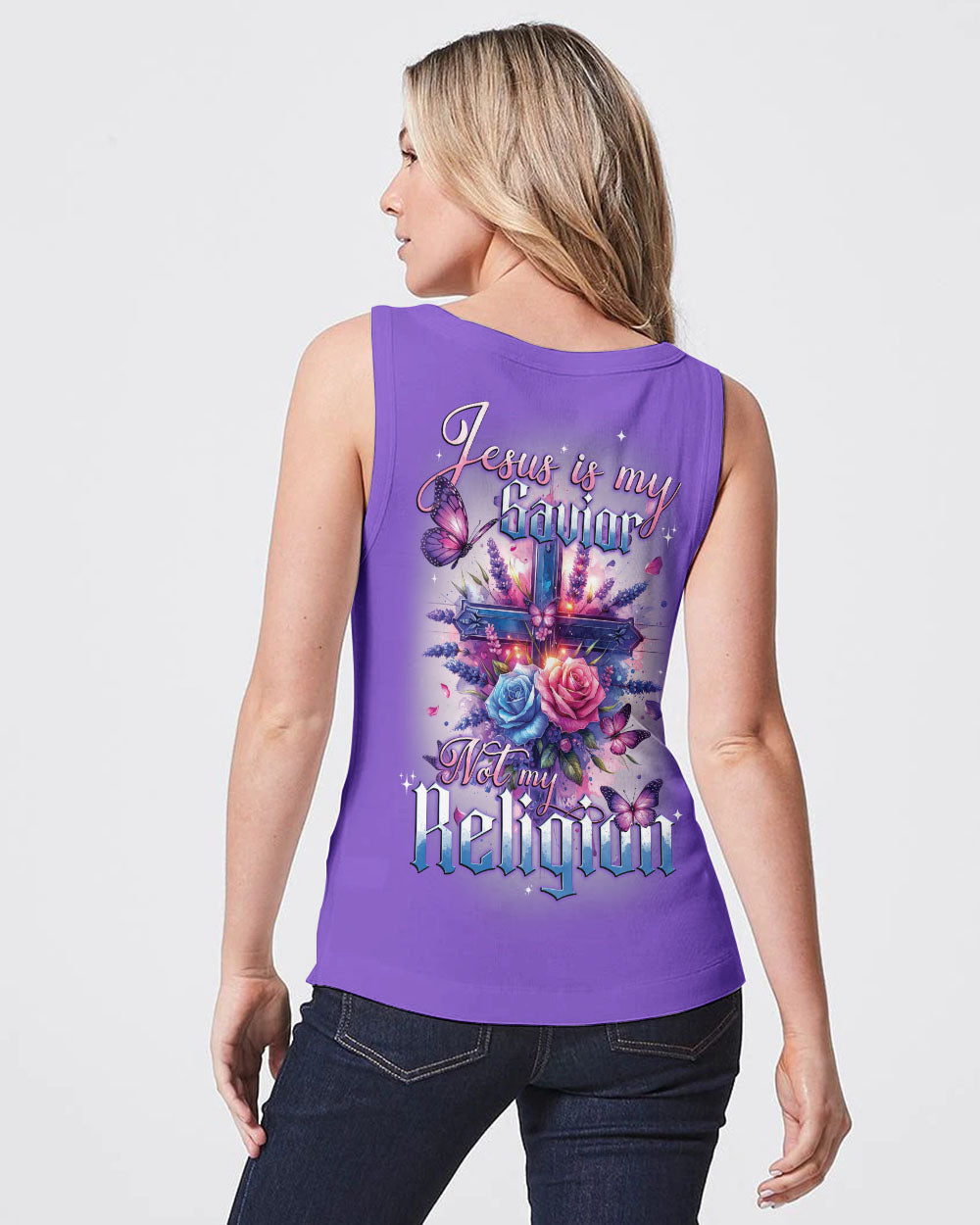 Jesus Is My Savior Women's All Over Print Shirt - Tytd1001242