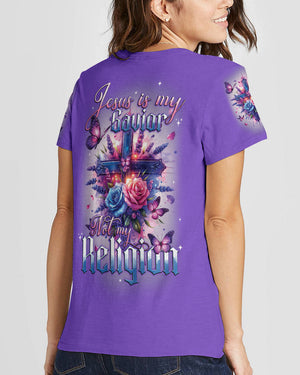 Jesus Is My Savior Women's All Over Print Shirt - Tytd1001242