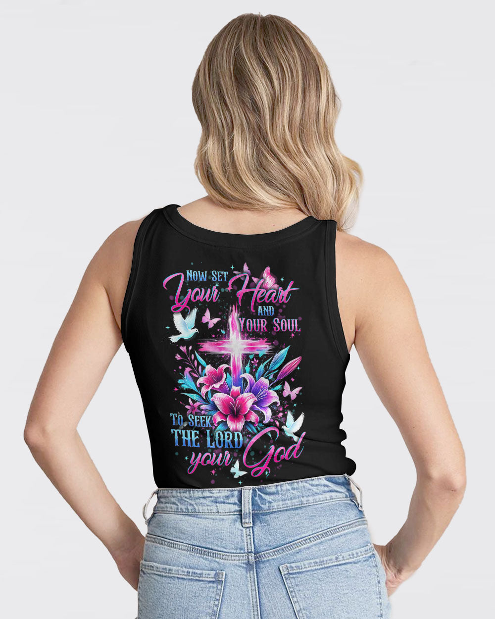 Now Set Your Heart And Soul To Seek The Lord Women's All Over Print Shirt - Tytd1007241