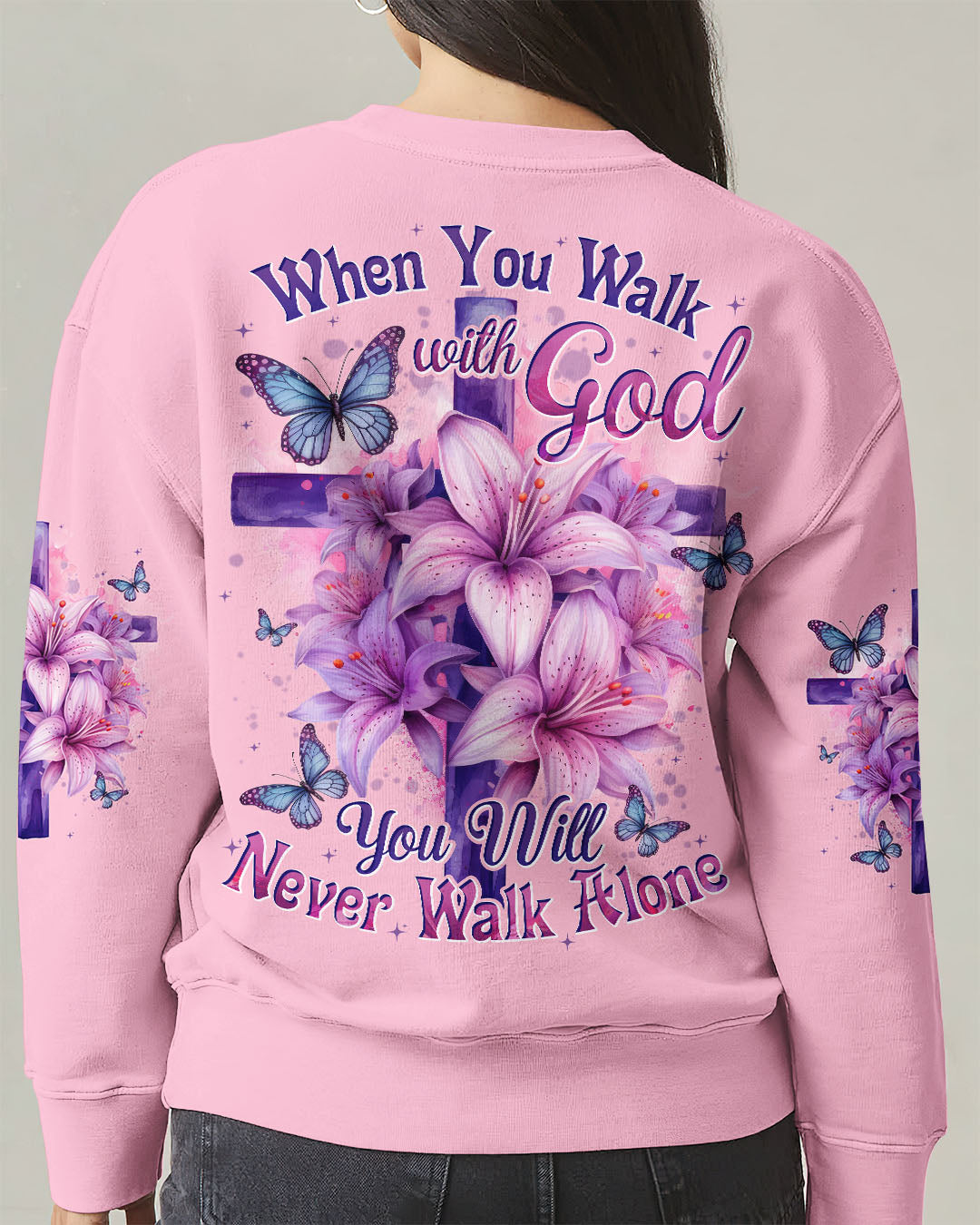 When You Walk With God Women's All Over Print Shirt - Tytd1012241