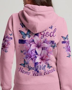 When You Walk With God Women's All Over Print Shirt - Tytd1012241