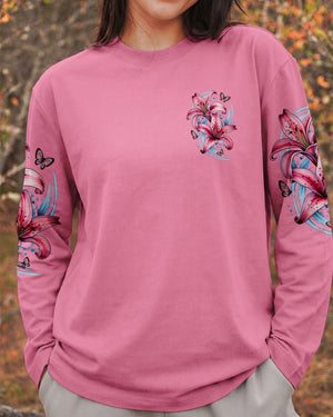 I Can Do All Things Lilies Women's All Over Print Shirt - Tytd11022611